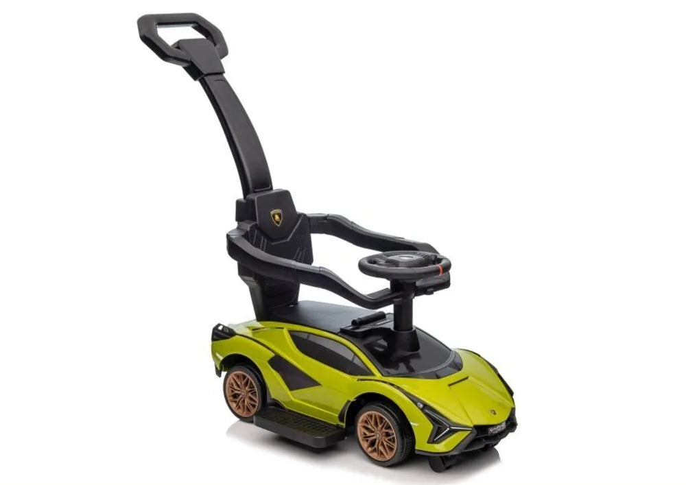 Vaikiška stumiama mašinėlė Lamborghini QLS‑996T